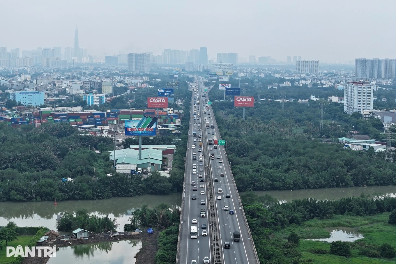 Byggingen av utvidelsen av Ho Chi Minh-byen - Long Thanh-motorveien fra 9. til 1. oktober Thi công mở rộng cao tốc TPHCM - Long Thành từ ngày 9/10 - 1