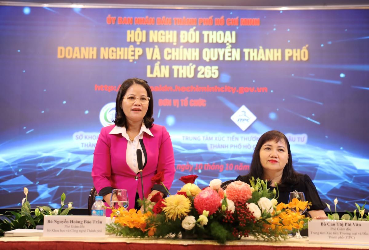 Dialoge der Regierung von Ho-Chi-Minh-Stadt mit Wissenschafts- und Technologieunternehmen