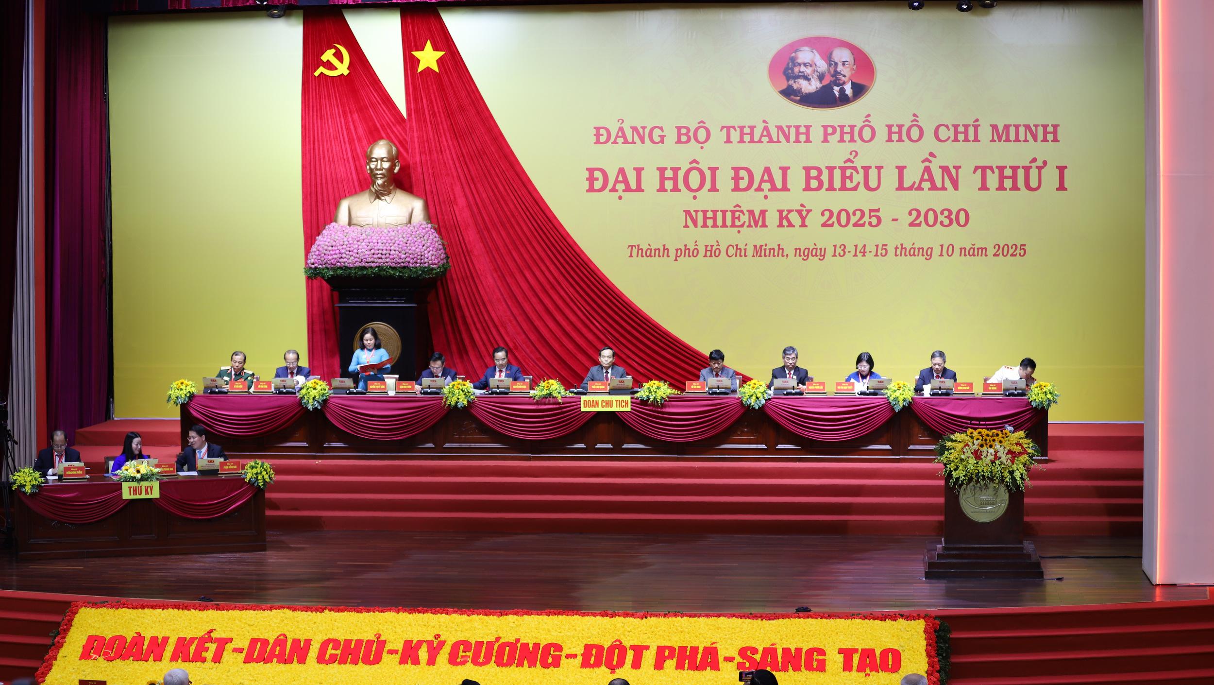 Đại hội Đảng bộ TP.HCM lần thứ I, nhiệm kỳ 2025 - 2030 họp phiên trù bị