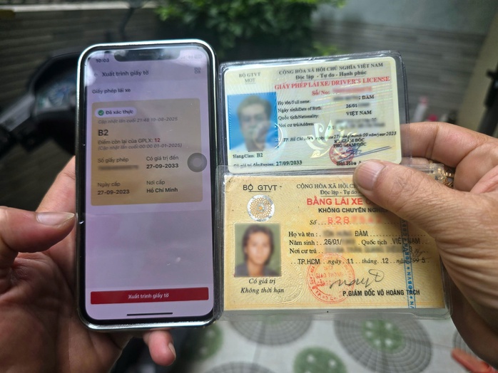 CSGT TP HCM kêu gọi người dân tích cực cung cấp thông tin giấy phép lái xe - Ảnh 1.