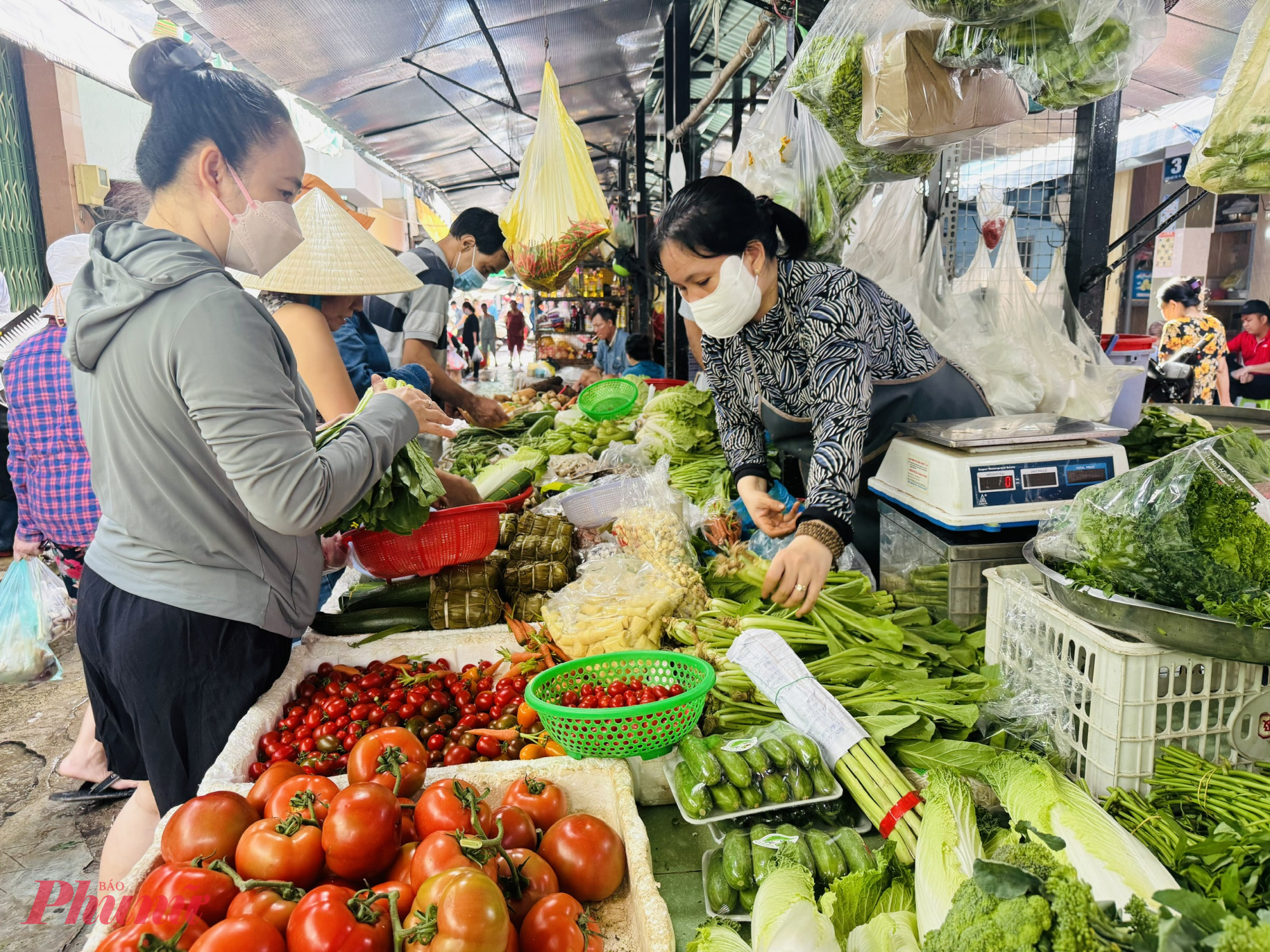 Csak a zöldségek és gyümölcsök árai akár 40%-kal is emelkedtek - Fotó: Thanh Hoa
