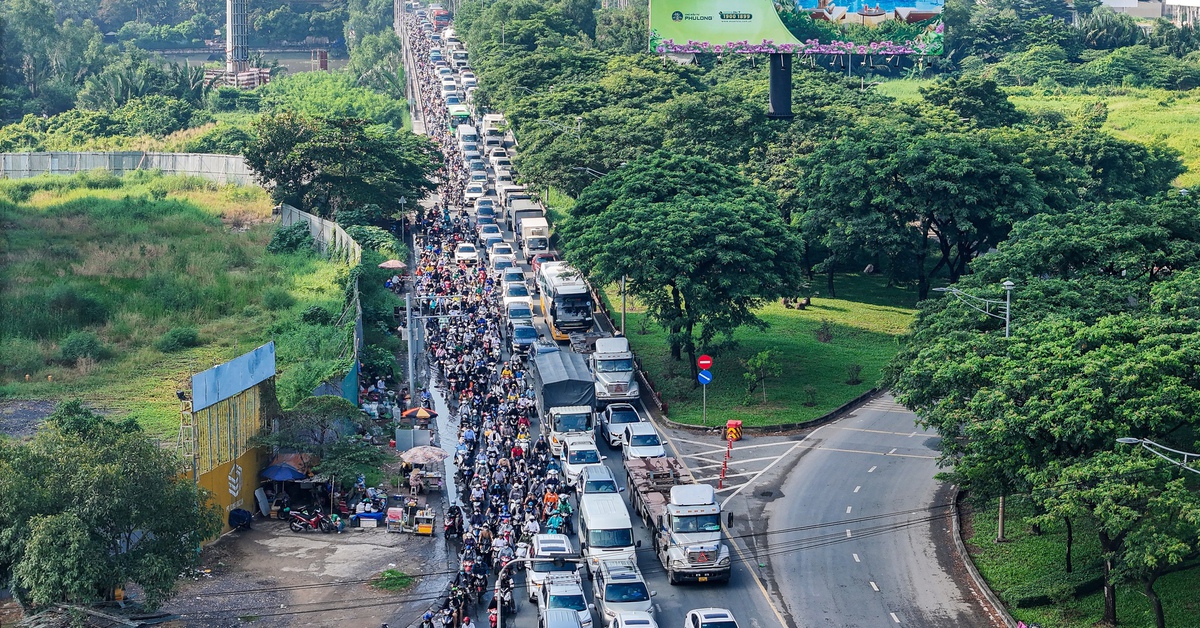 Khu vực hầm chui Nguyễn Văn Linh - Nguyễn Hữu Thọ sẽ có cầu vượt