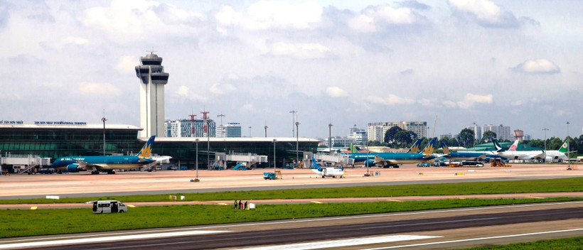 Aeroporto Internacional Tan Son Nhat. (Foto: Viet Hung/Vietnam+)