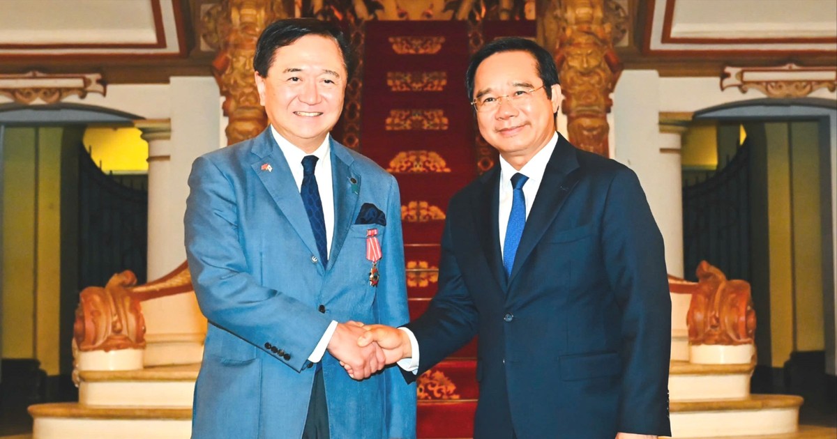 Chủ tịch UBND TPHCM Nguyễn Văn Được tiếp Thống đốc tỉnh Kanagawa (Nhật Bản)