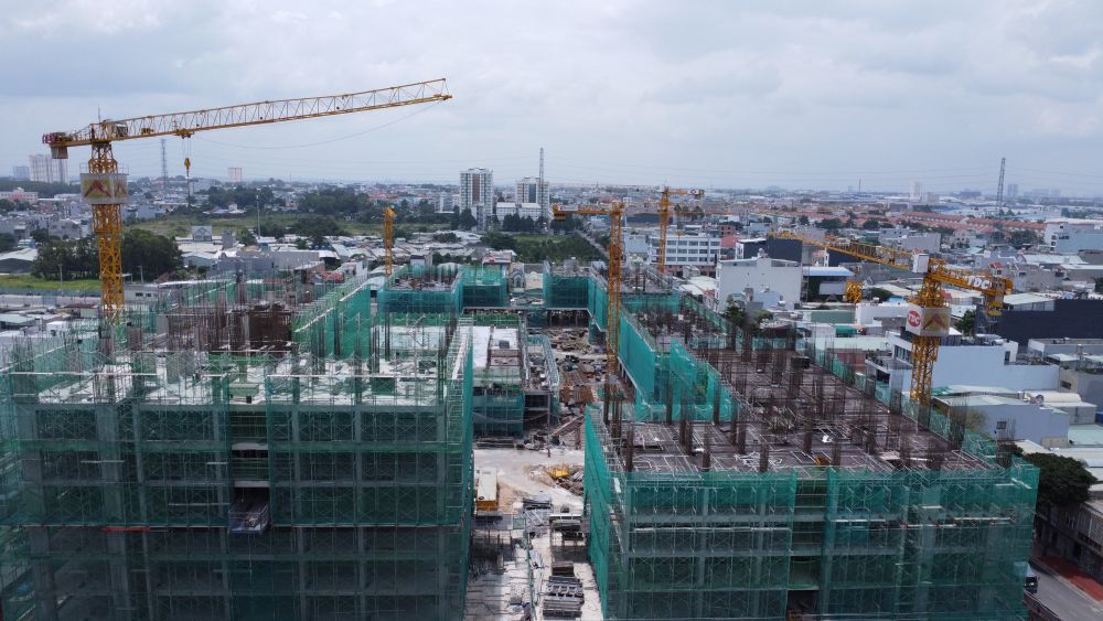 Khu vực Bình Dương trước đây tập trung đông công nhân lao động, nhiều người có nhu cầu mua nhà ở xã hội. Ảnh: Đình Trọng