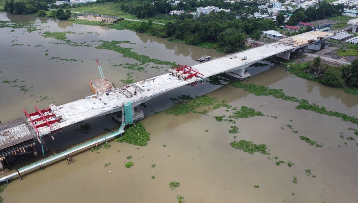 TPHCM bổ sung cầu song song cầu Bình Gởi, tăng gấp đôi năng lực tuyến Vành đai 3. Ảnh: Đình Trọng