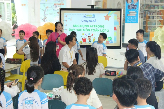 Khi giáo viên mầm non, tiểu học ứng dụng AI dạy học - Ảnh 1.