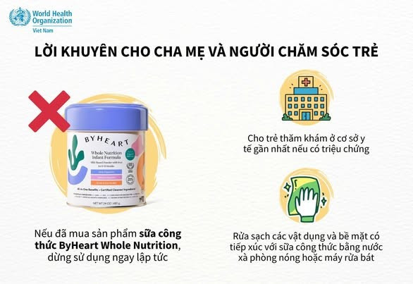 WHo khuyến cáo