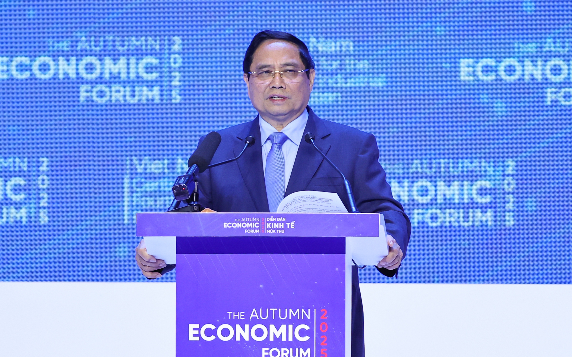 Thủ tướng: Việt Nam sẵn sàng trở thành "phòng thí nghiệm xanh - số" của khu vực