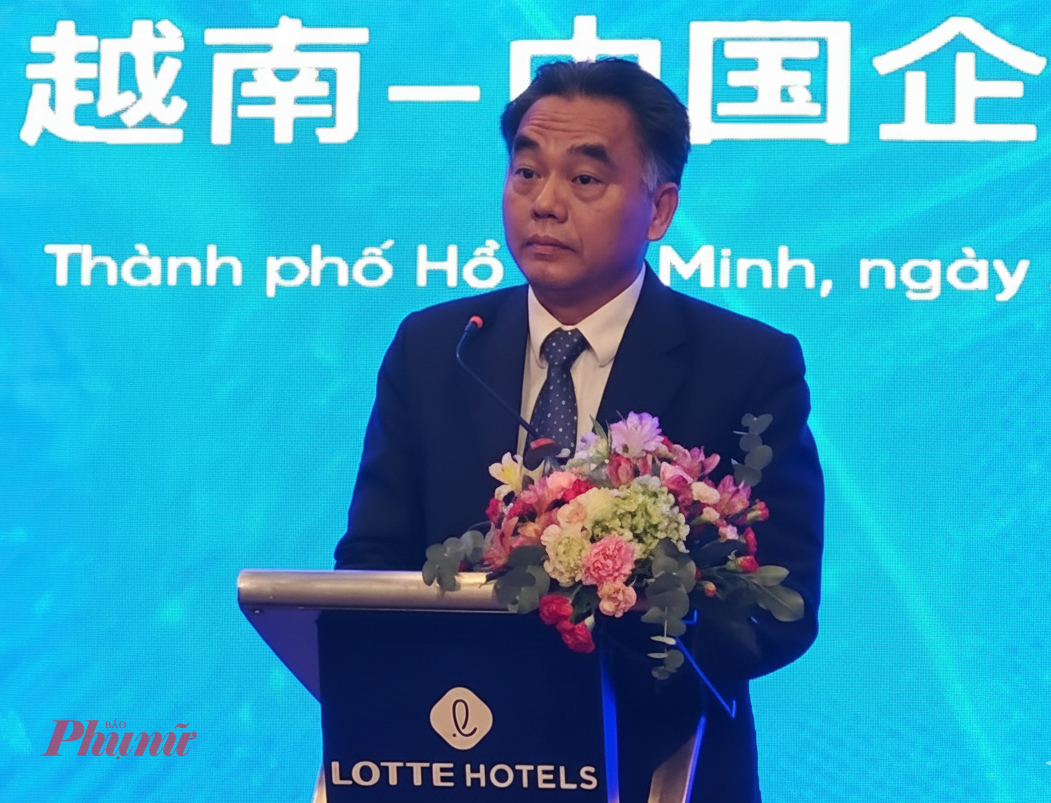 Phó Chủ tịch UBND TPHCM Nguyễn Lộc Hà phát biểu tại hội thảo