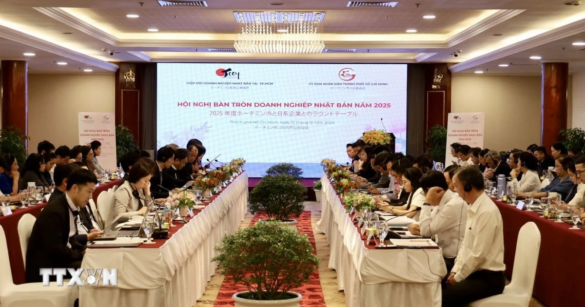 Lãnh đạo Thành phố Hồ Chí Minh đối thoại cùng cộng đồng doanh nghiệp Nhật Bản