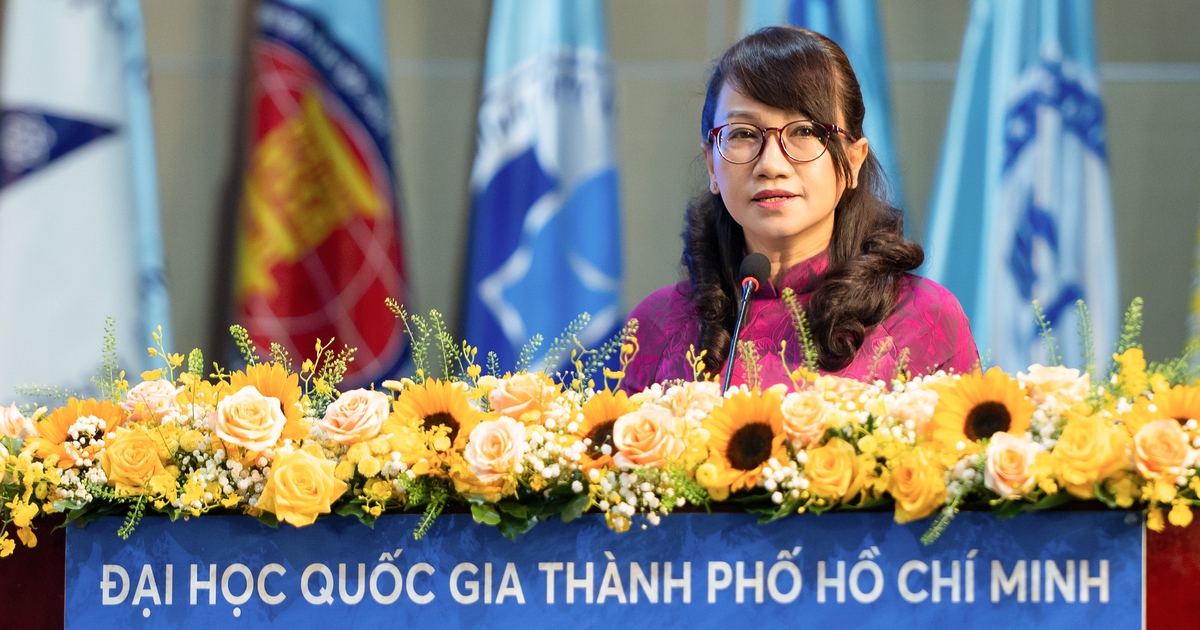 Nữ giám đốc đầu tiên trong lịch sử ĐH Quốc gia TP.HCM
