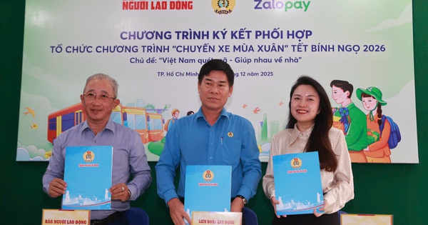 Khởi động chương trình "Chuyến xe mùa Xuân" Tết Bính Ngọ 2026
