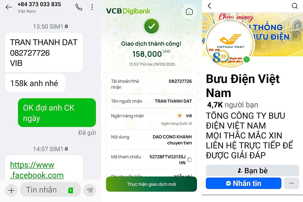 Cảnh báo tin nhắn giả mạo bưu điện - Ảnh 2.