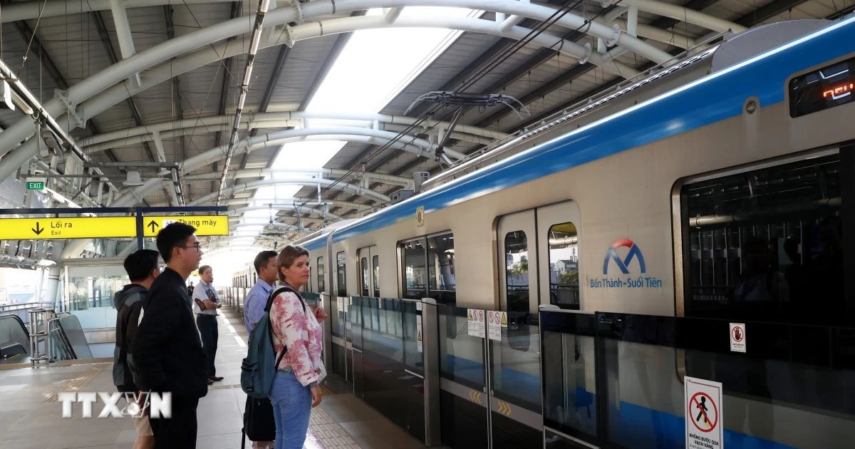 Metro Bến Thành-Suối Tiên miễn phí vé cho khách dịp Tết Dương lịch 2026