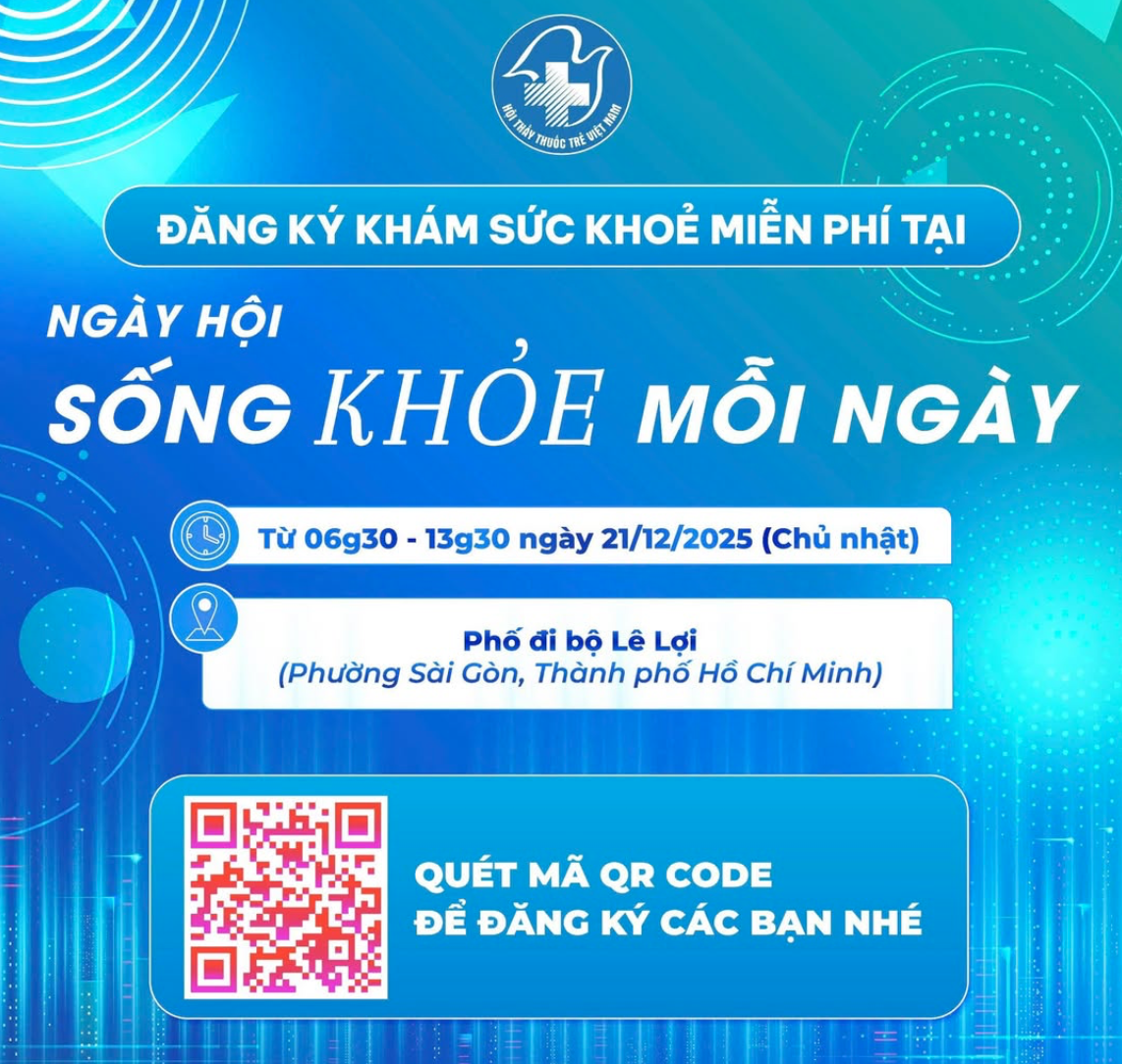 CSGT TP.HCM điều chỉnh giao thông đường Lê Lợi 3 ngày phục vụ khám bệnh miễn phí - Ảnh 2.