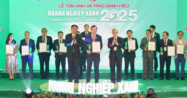 Tôn vinh 155 “Doanh nghiệp xanh TPHCM năm 2025”