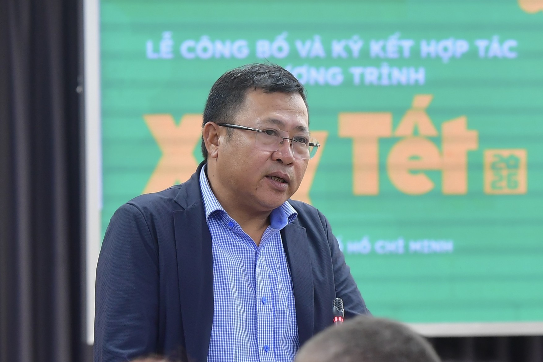 Ông Lê Nam Tư, Vụ trưởng, Trưởng Cơ quan Đại diện báo Nhân Dân tại khu vực phía nam