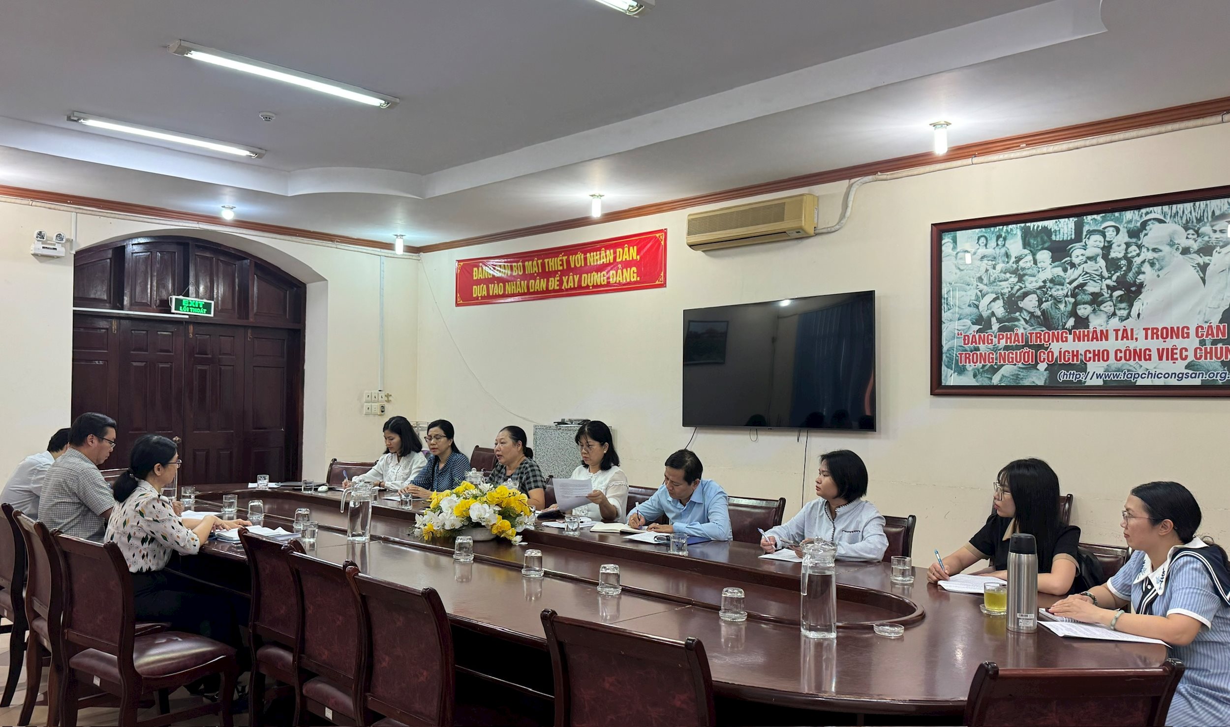 Khảo sát công tác thông tin cơ sở, thúc đẩy văn hóa đọc tại các phường ở TP.HCM