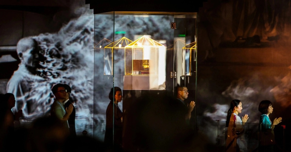 An vị vĩnh viễn xá lợi Trái tim Bồ tát Thích Quảng Đức tại TPHCM