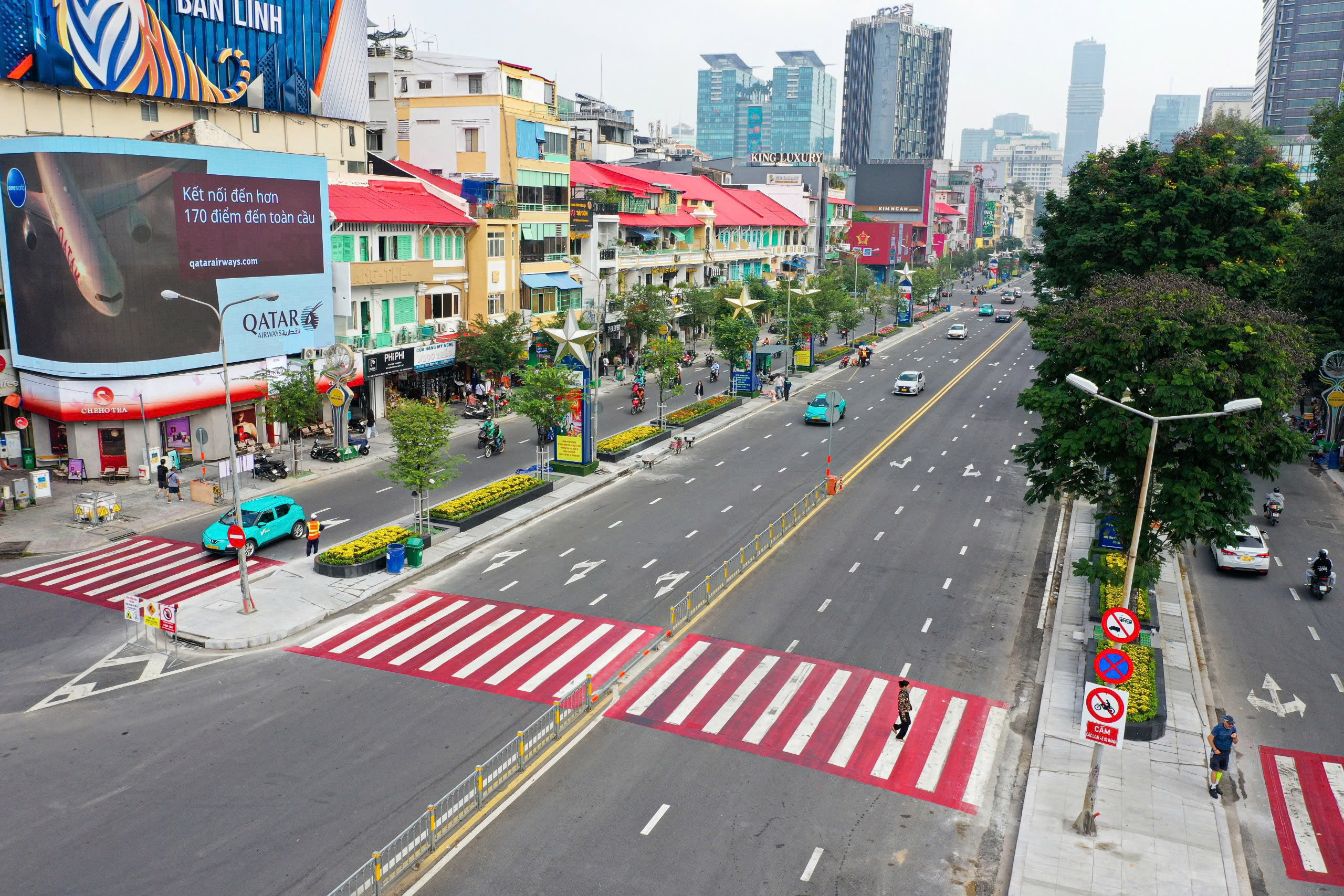 Khánh thành chỉnh trang đường Lê Lợi, Khang Điền 'làm đẹp' tiếp chợ Bến Thành, đường Nguyễn Huệ - Ảnh 5.