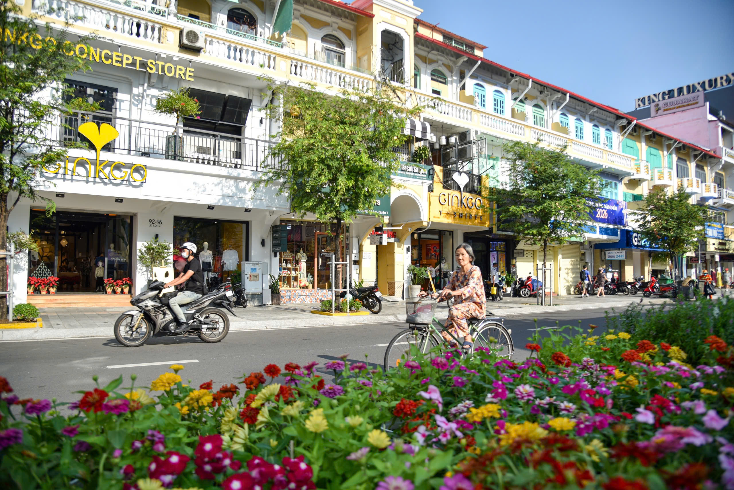 Khánh thành chỉnh trang đường Lê Lợi, Khang Điền 'làm đẹp' tiếp chợ Bến Thành, đường Nguyễn Huệ - Ảnh 7.