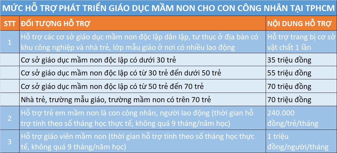 TPHCM rà soát công nhân toàn thành phố để hỗ trợ tiền gửi trẻ - 4