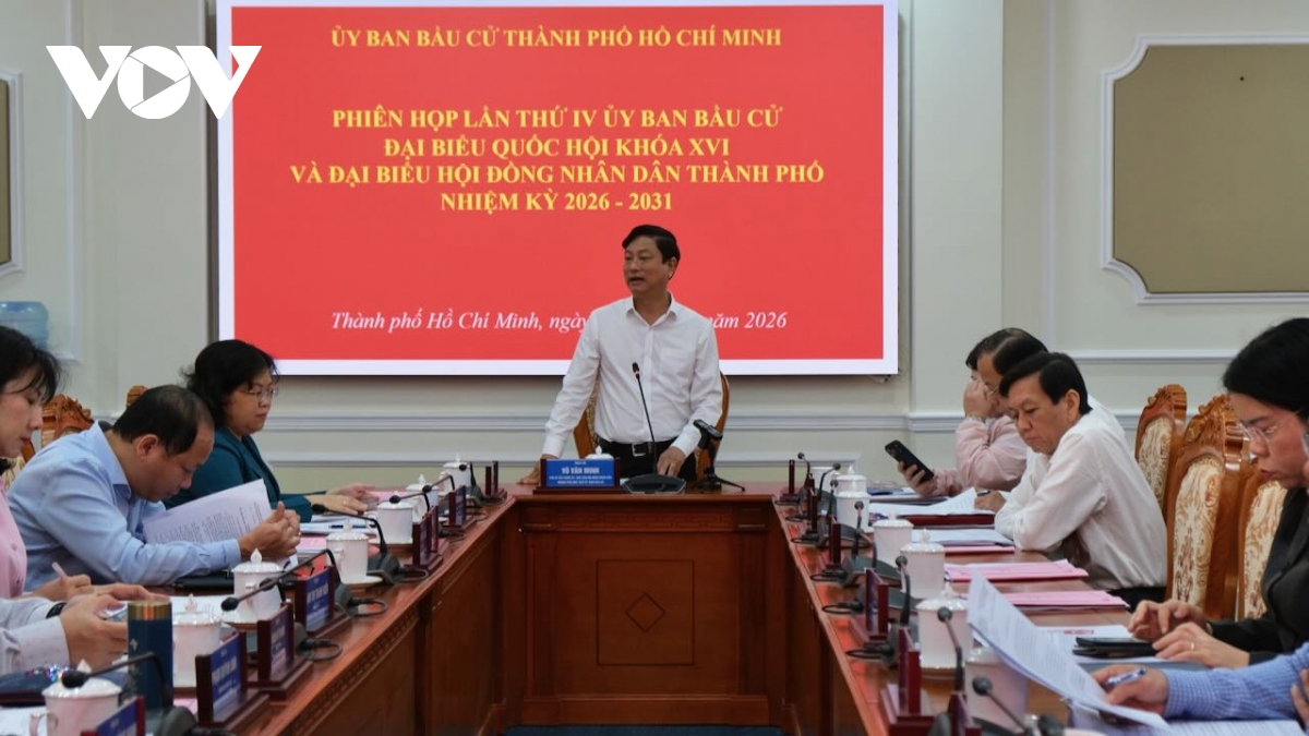 ra mat trang tin bau cu, len phuong an bo phieu som tai 4 khu vuc o tp.hcm hinh anh 1