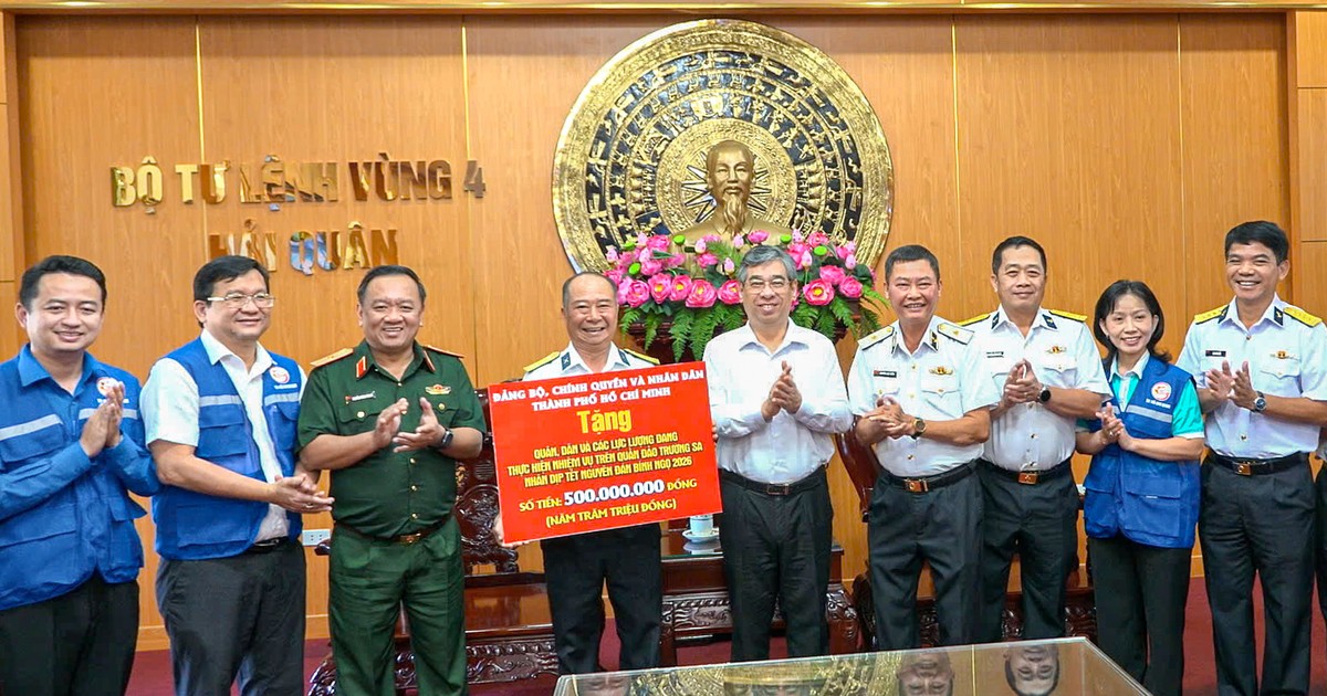 TP.HCM sẽ tiếp tục đồng hành, hướng về Trường Sa