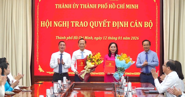 TPHCM: Công bố quyết định của Ban Thường vụ Thành ủy về công tác cán bộ