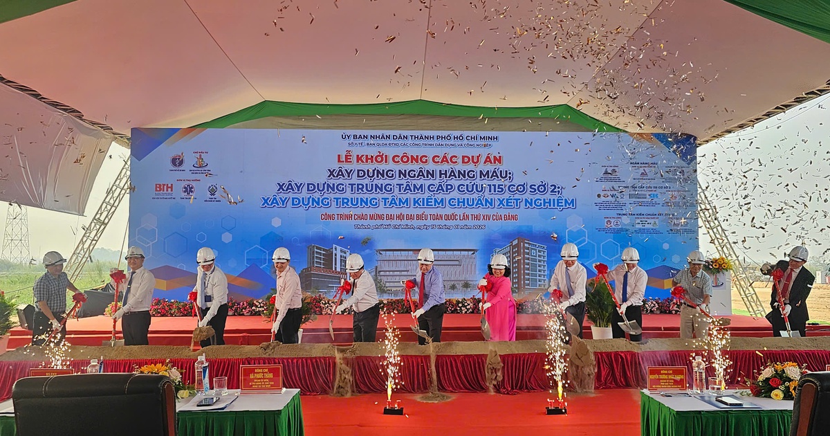 TP.HCM khởi công loạt công trình y tế trọng điểm