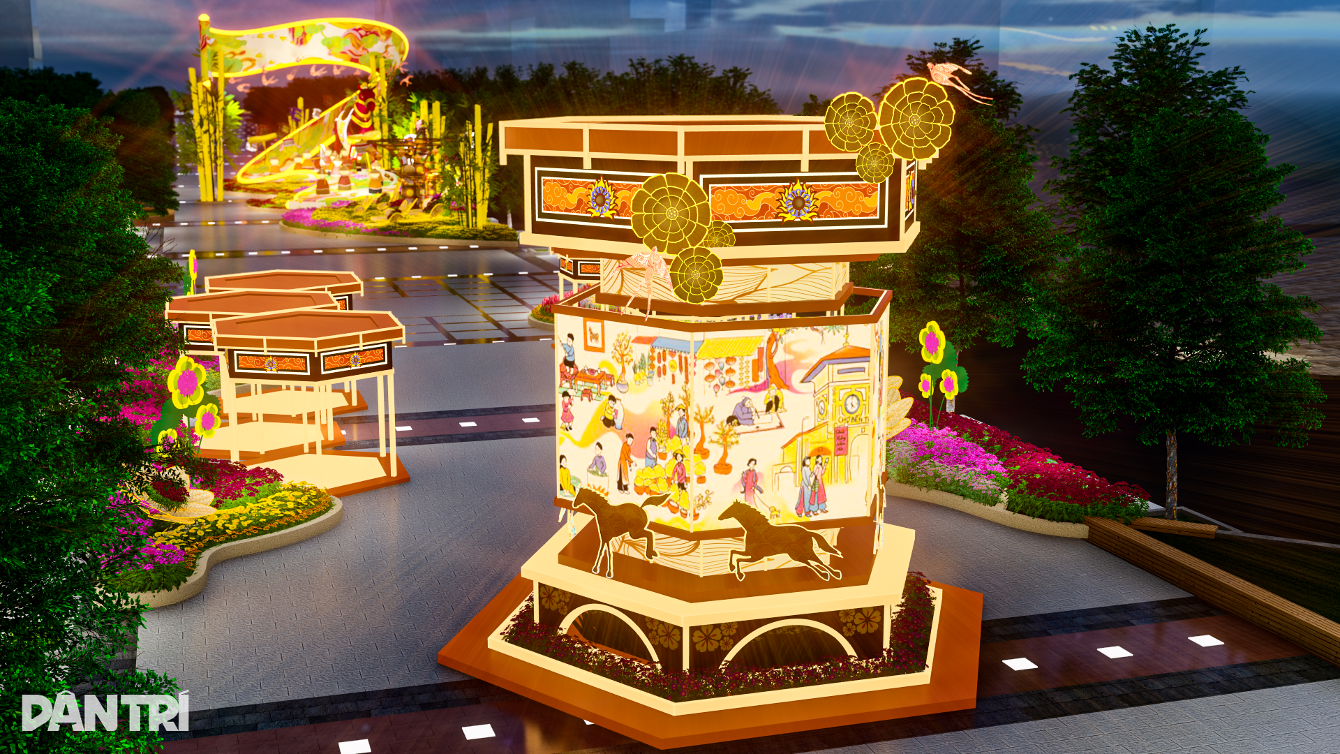 Đường hoa Nguyễn Huệ Tết 2026 lần đầu có hai phiên bản ngày - đêm - 10