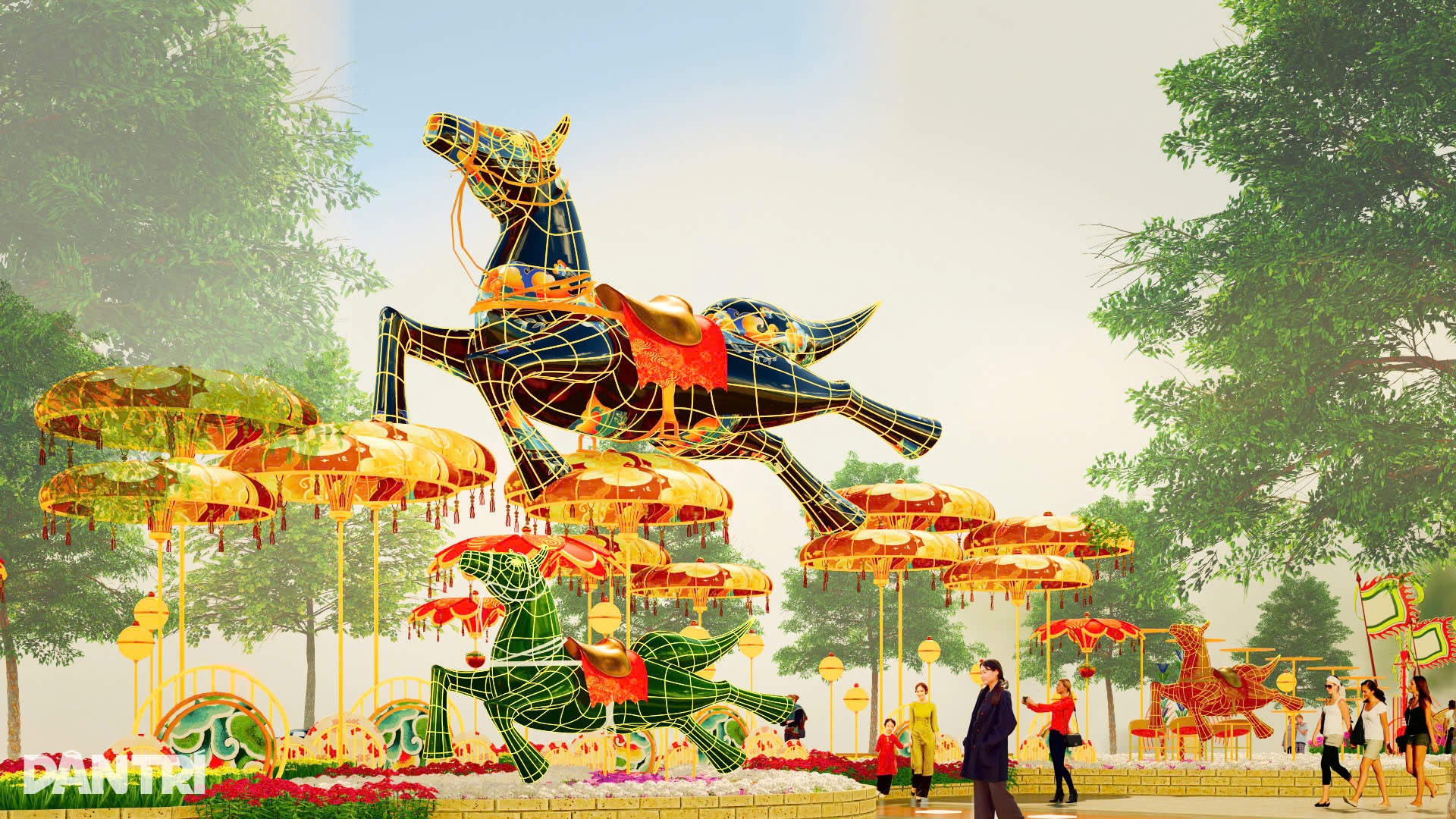 Đường hoa Nguyễn Huệ Tết 2026 lần đầu có hai phiên bản ngày - đêm - 8