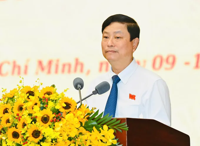 Phó bí thư Thành ủy, Chủ tịch HĐND TPHCM Võ Văn Minh