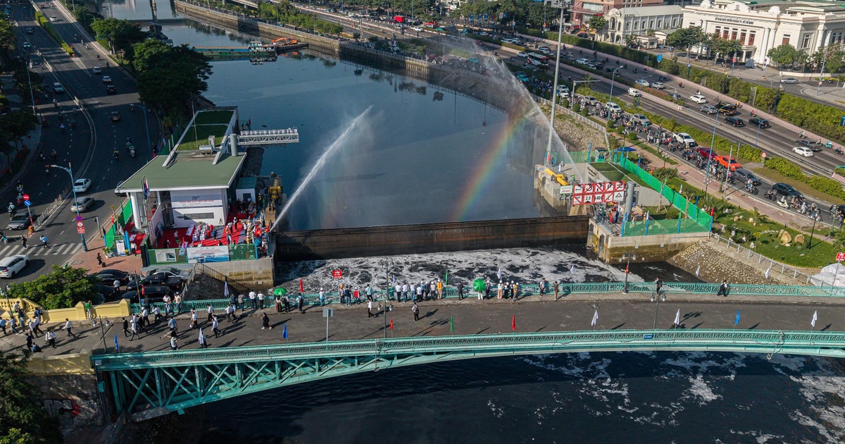 TP.HCM chính thức tái khởi động hệ thống cống ngăn triều chống ngập 10.000 tỉ