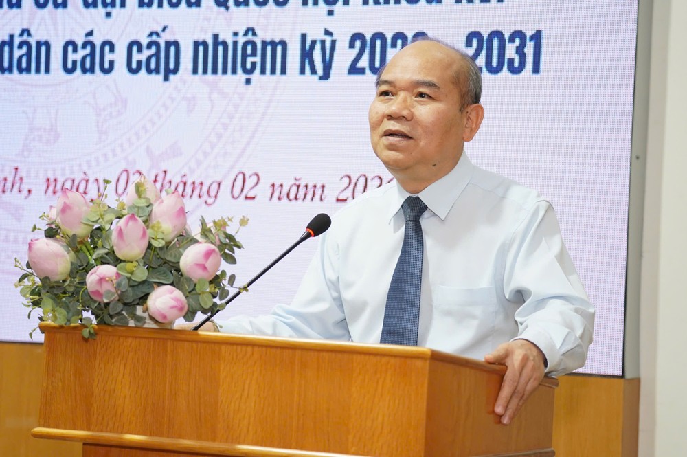 Ông Trần Văn Bảy, Thành ủy viên, Phó Chủ tịch UBND TP.HCM, Chủ tịch Hội đồng Phối hợp phổ biến, giáo dục pháp luật TP.HCM. Ảnh: THUẬN VĂN z7495542175214_7e73af1c95aceb8901996fdeb2f42ea1.jpg