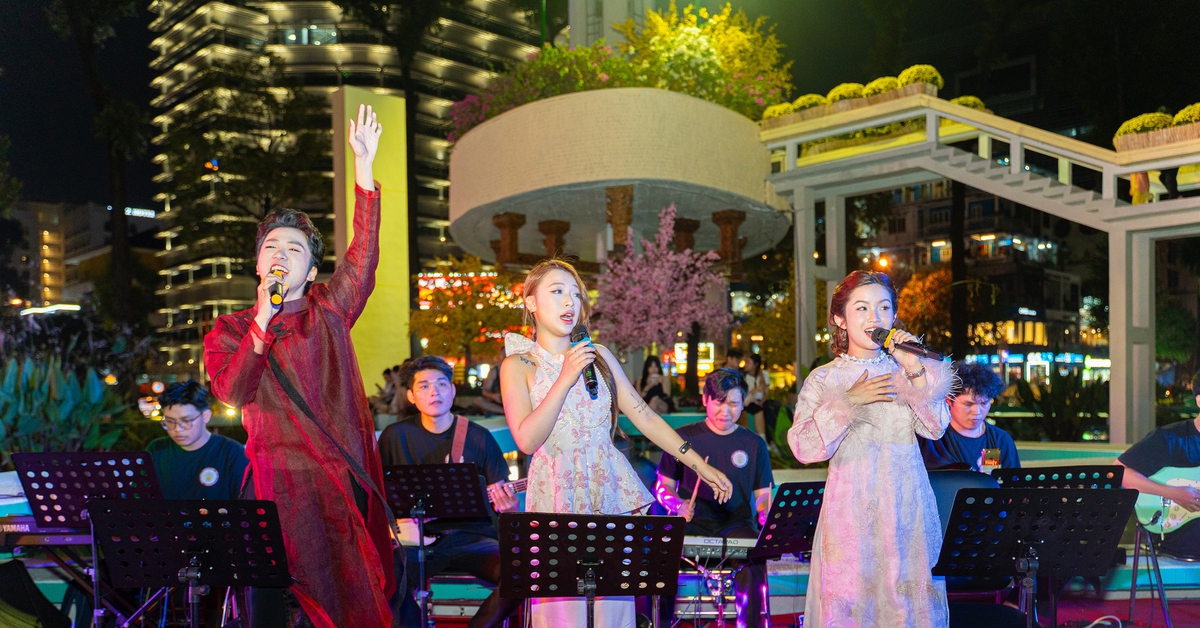 Triển khai không gian âm nhạc, kiến trúc từ hồ Con Rùa đến công viên Phan Đình Phùng