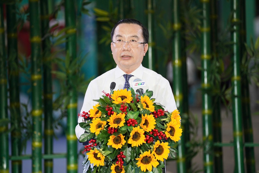 Giám đốc Sở VH&TT TP.HCM Trần Thế Thuận. Ảnh: THUẬN VĂN đường sách tết (2).jpg