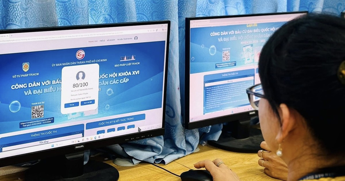 Cuộc thi 'Công dân với bầu cử': Kỳ 4 bứt phá 12.670 lượt thi, nhiều người hào hứng bước vào Kỳ 5