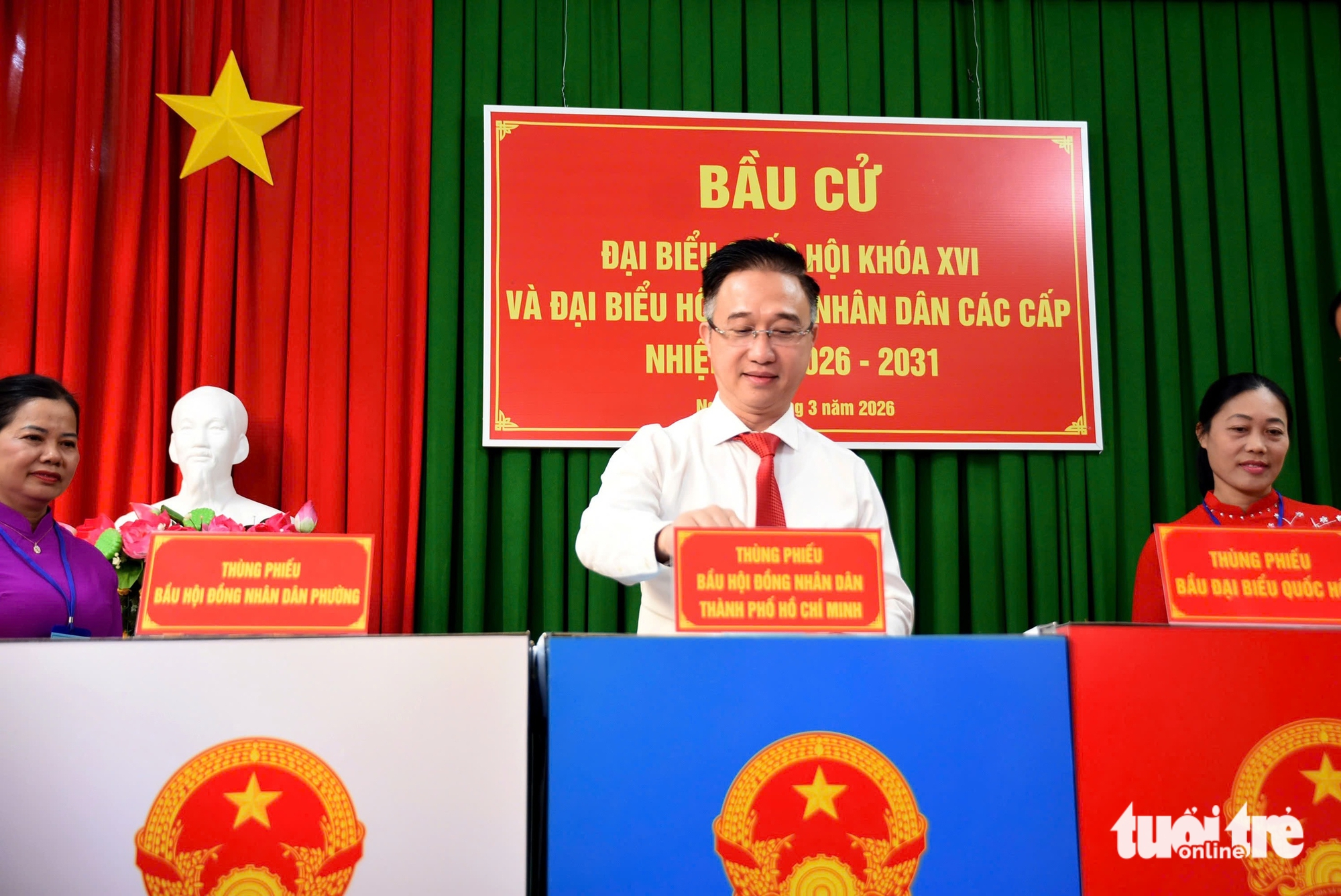 Hơn 9,6 triệu cử tri TP.HCM đi bầu cử từ phố phường đến đảo xa - Ảnh 5. bầu cử - Ảnh 11.