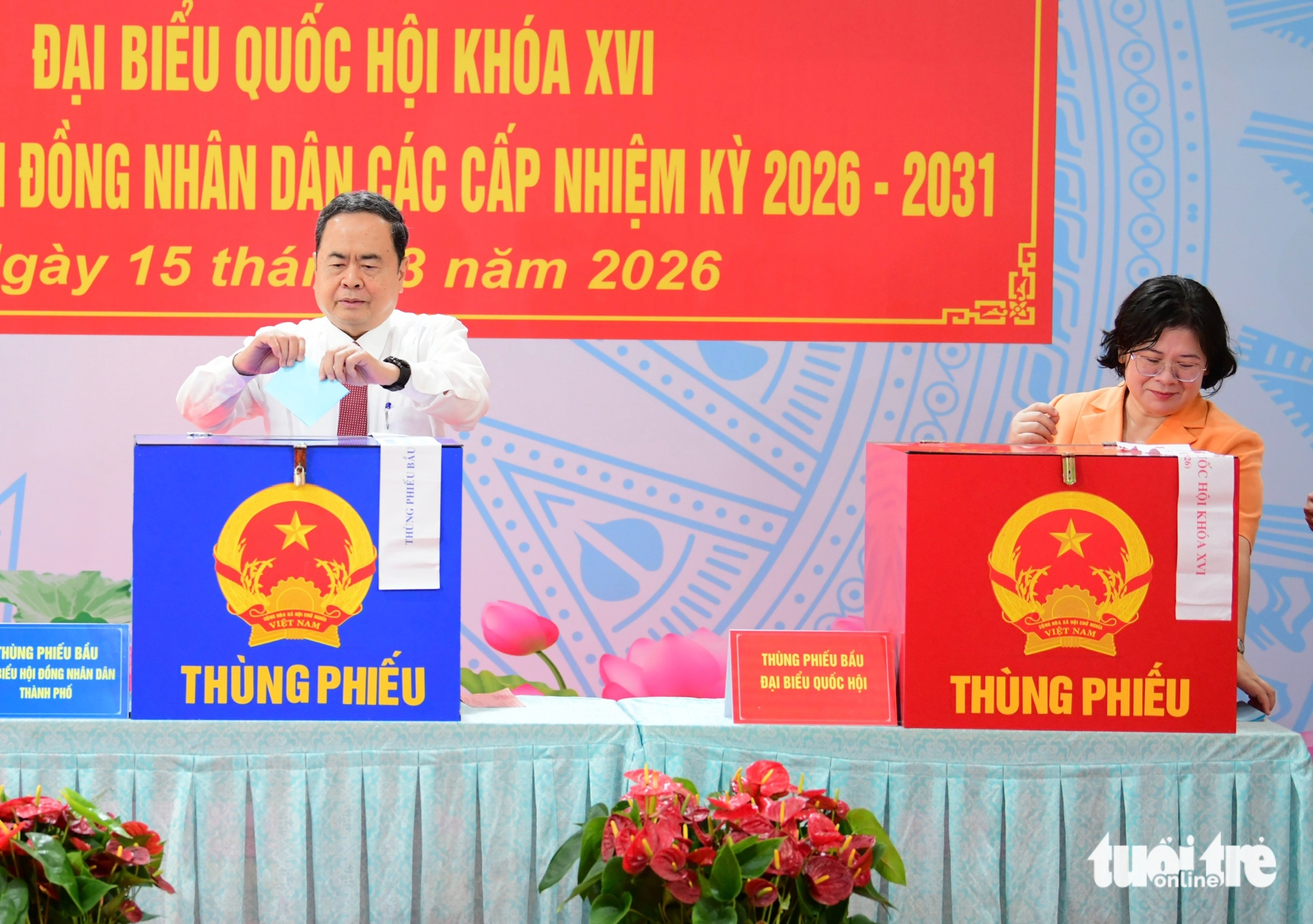 Hơn 9,6 triệu cử tri TP.HCM đi bầu cử từ phố phường đến đảo xa - Ảnh 9. bầu cử - Ảnh 10.