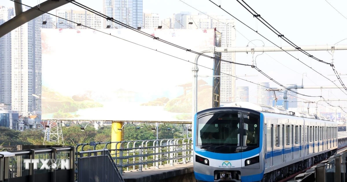 TP Hồ Chí Minh lên kế hoạch khởi công metro Bến Thành-Thủ Thiêm trong tháng 4