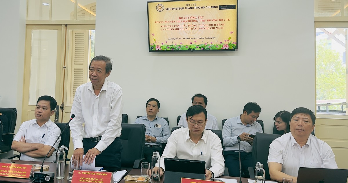 Bộ Y tế giám sát tình hình dịch tay chân miệng tại TPHCM