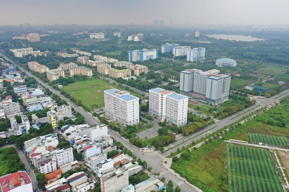 Khu Đại học Quốc gia TPHCM thuộc phường Đông Hòa, TPHCM. Ảnh: HOÀNG HÙNG 20201010-104535_ Khu Dong TPHCM-17 _ 2020Gmail _ _ _ _ _ 10°52'54.576' N 106°48'46.254' E_Original_Original.jpeg