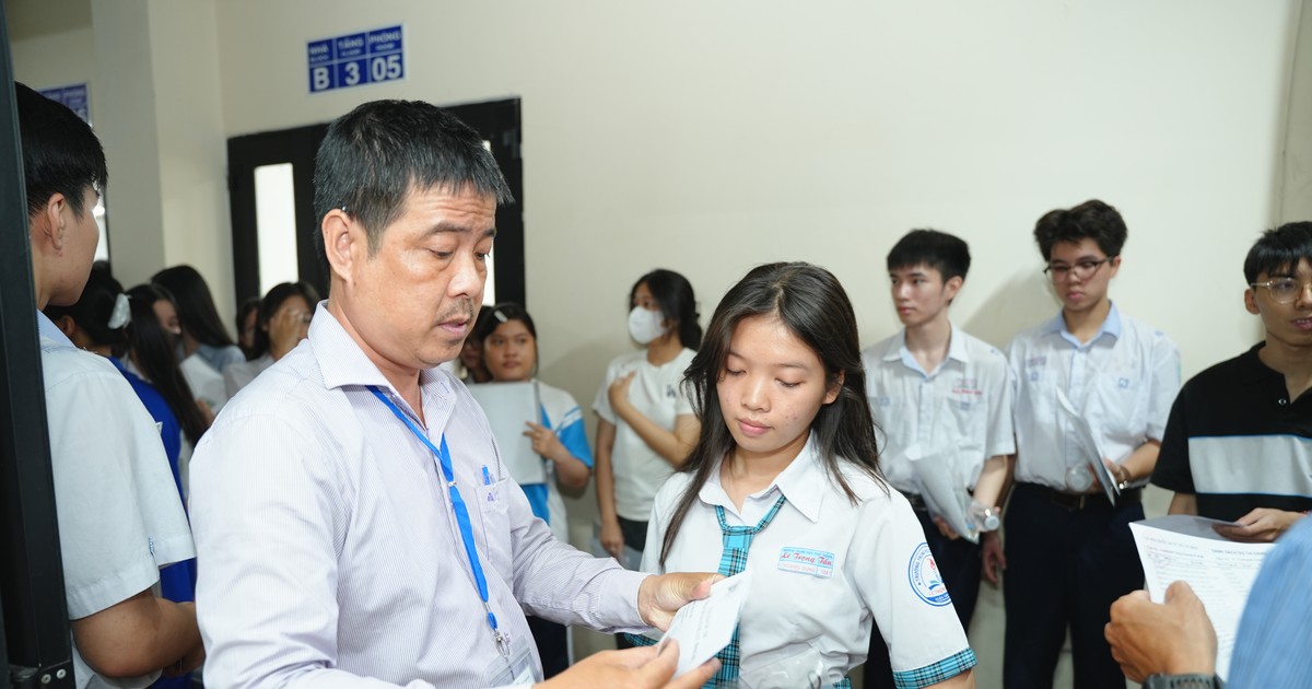 Thí sinh được dùng căn cước trên VNeID khi đi thi đánh giá năng lực