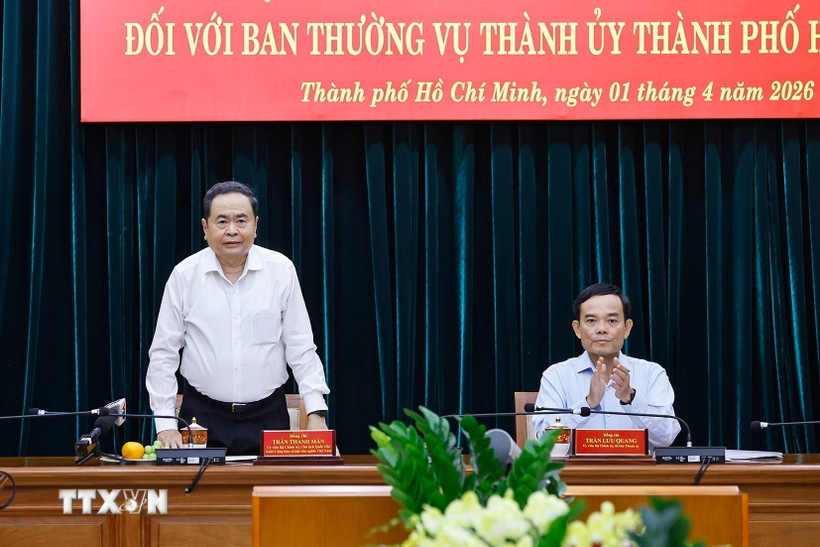 Thông qua Báo cáo kiểm tra, giám sát đối với Ban Thường vụ Thành ủy TPHCM- Ảnh 1.