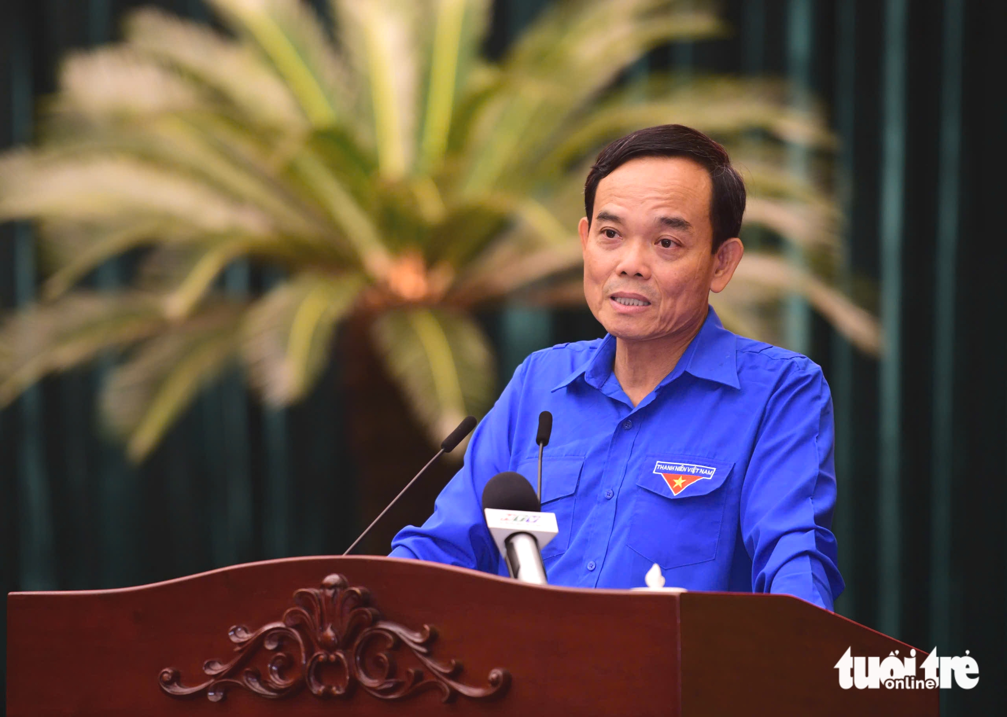 Bí thư Thành ủy TP.HCM Trần Lưu Quang: Sẽ đặt hàng thanh niên nhiệm vụ cụ thể - Ảnh 2. Bí thư Thành ủy TP.HCM Trần Lưu Quang: Sẽ đặt hàng thanh niên nhiệm vụ cụ thể - Ảnh 2.