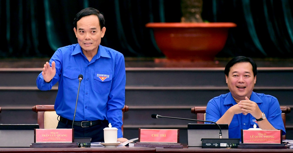 Bí thư Thành ủy TP.HCM Trần Lưu Quang: Sẽ đặt hàng thanh niên nhiệm vụ cụ thể