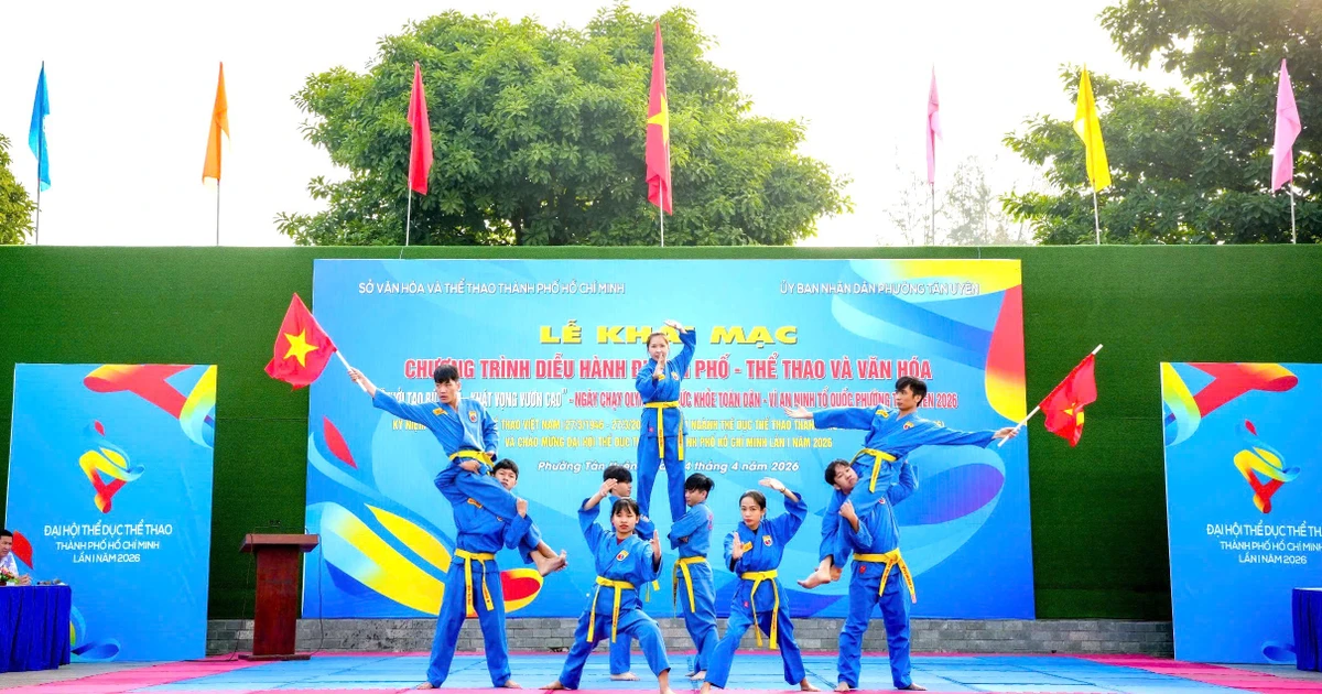 Nhiều điểm nhấn nổi bật tại Đại hội Thể dục thể thao TPHCM