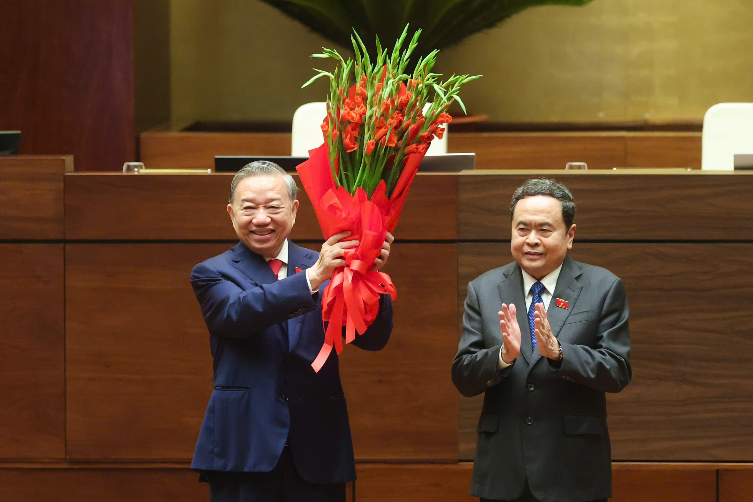 Tổng Bí thư Tô Lâm được bầu giữ chức Chủ tịch nước - Ảnh 3.